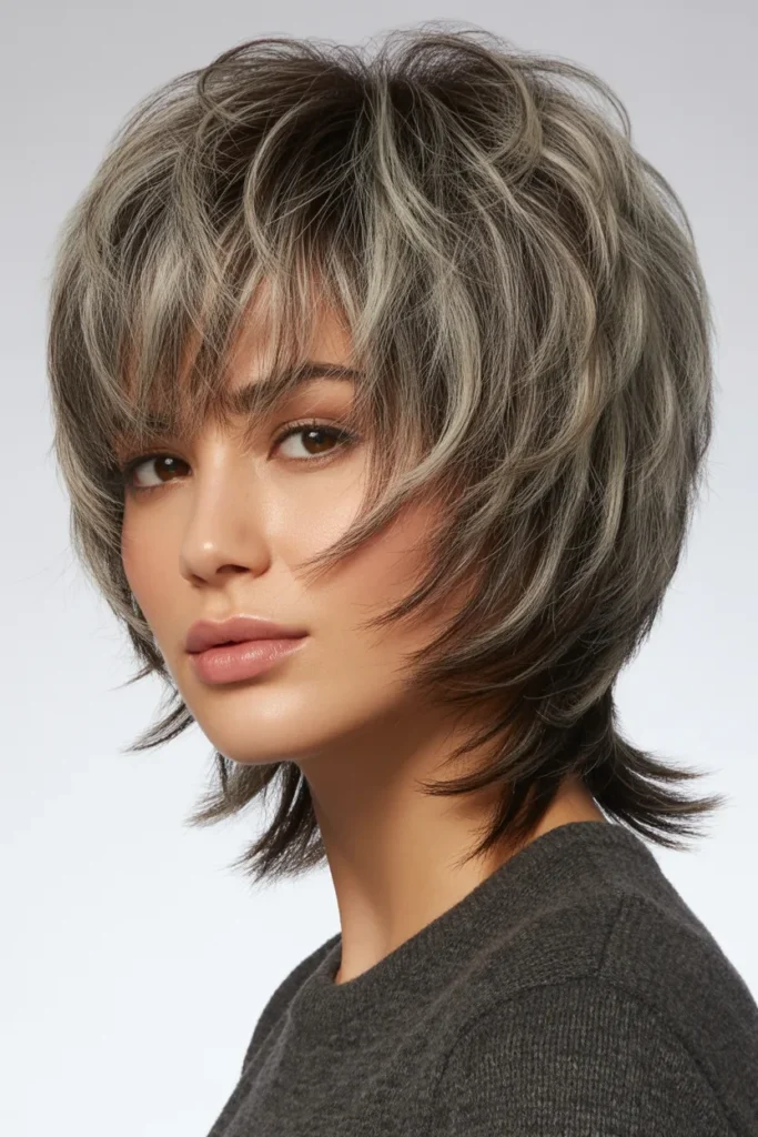 Wolf-Inspired Emo Shag