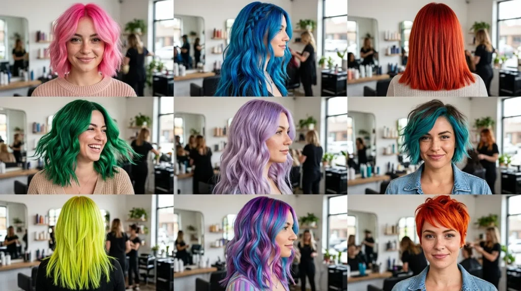bold hair dye ideas