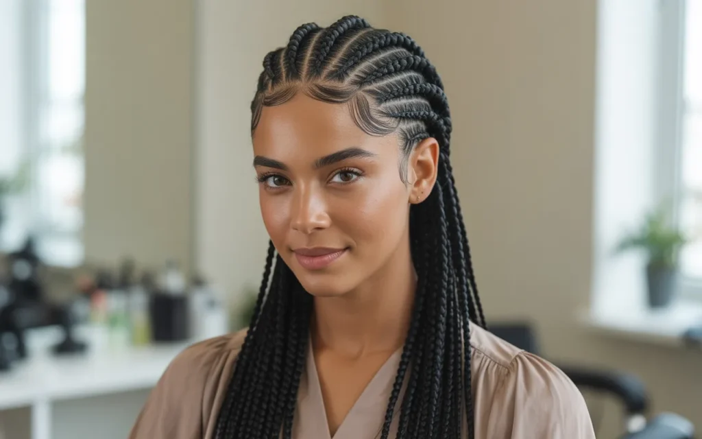 goddess cornrows