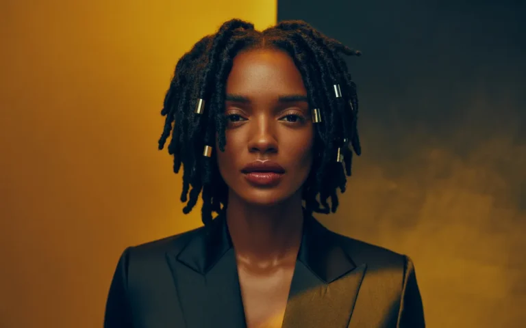 loc styles short hair