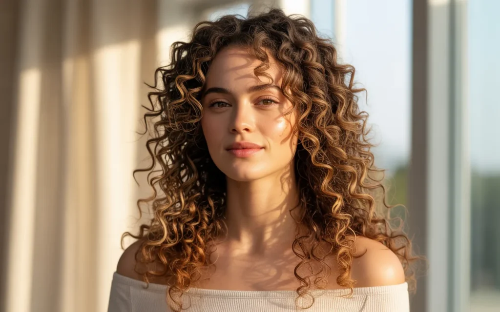 long layered hairstyles curly hair