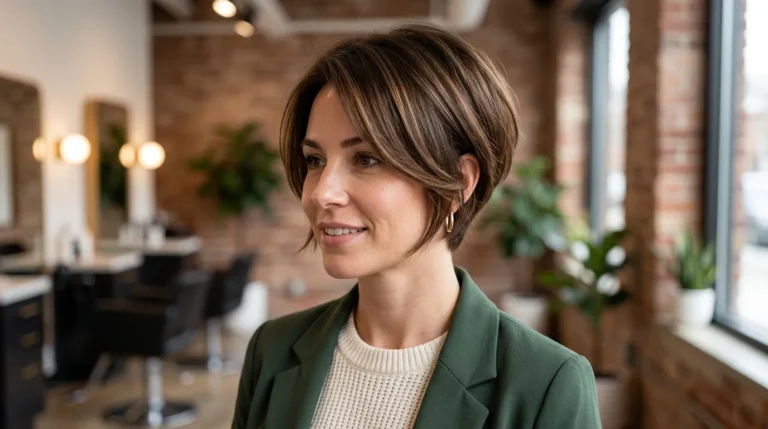 short stacked wedge haircut