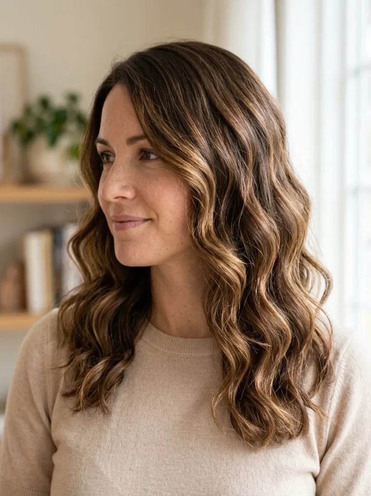 Balayage Chocolate Waves