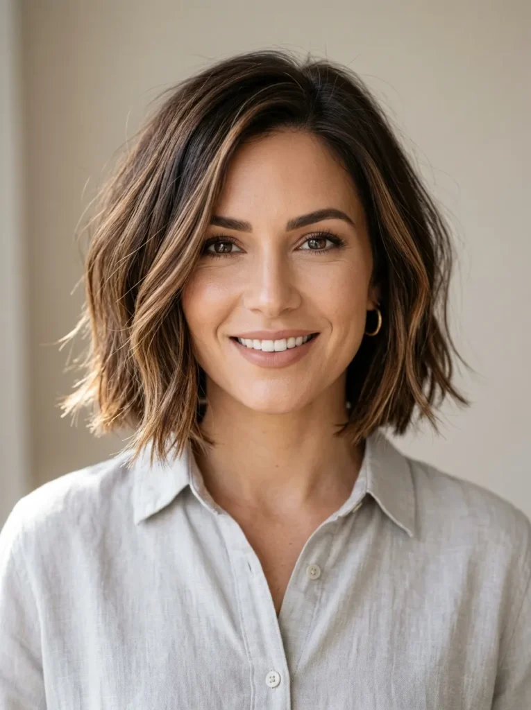 Balayage Mocha Bob