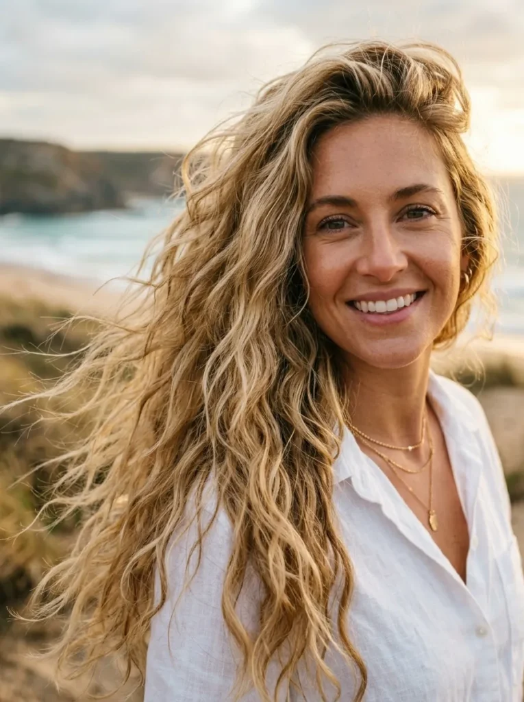 Beachy Blonde Waves