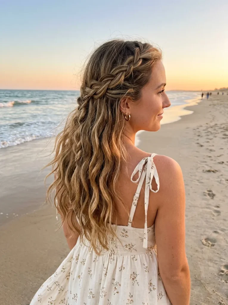 Beachy Braided Waves