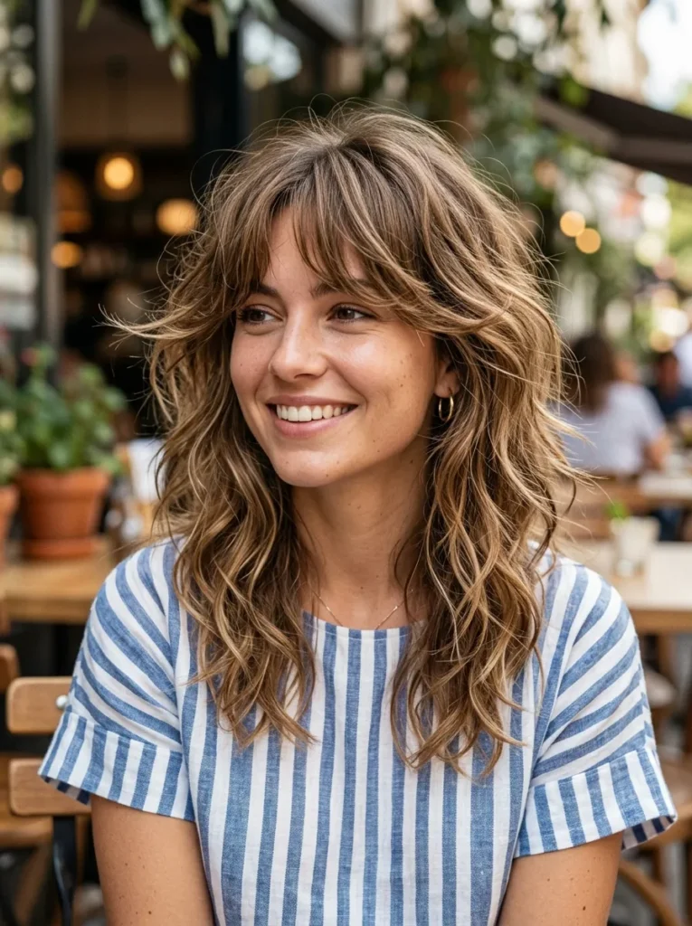 Beachy Textured Wolf Cut