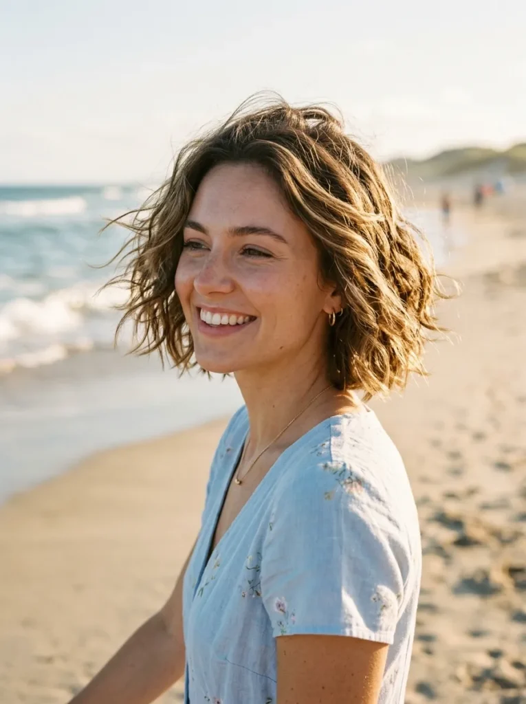 Beachy Wavy Bob
