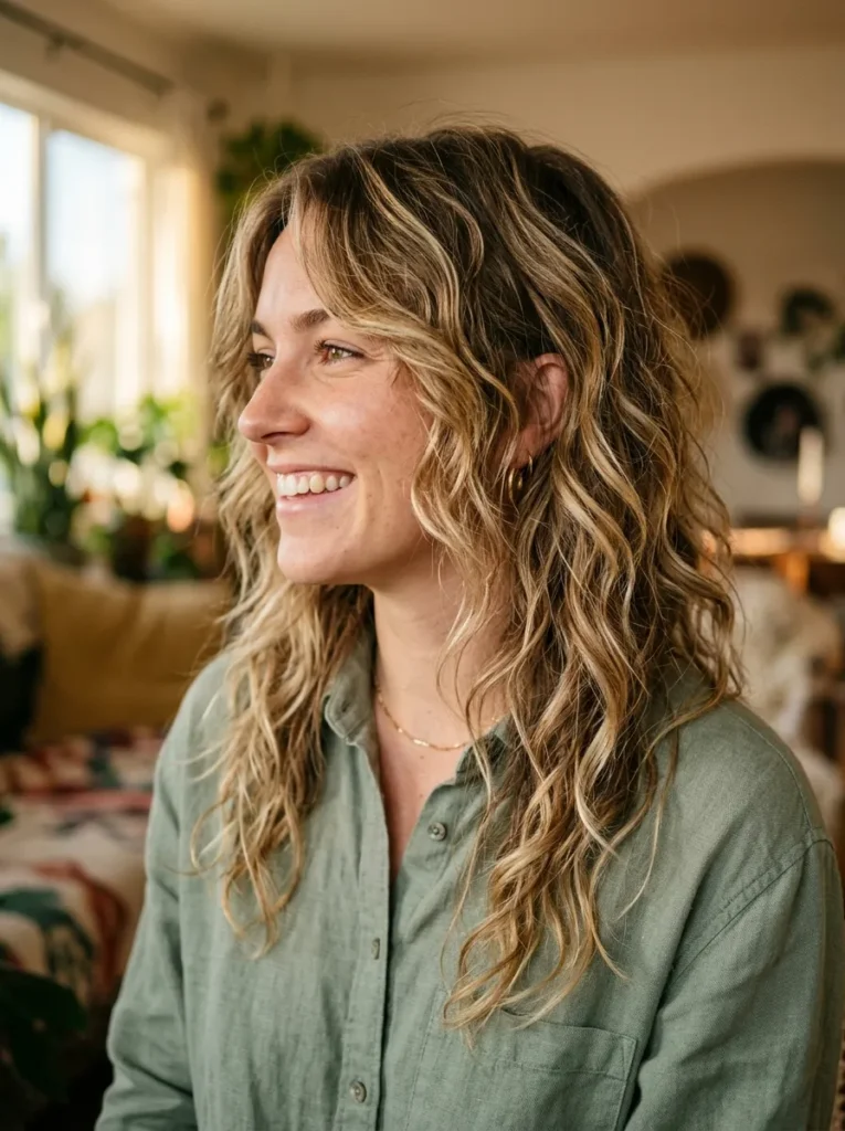 Beachy Wolf Cut Waves