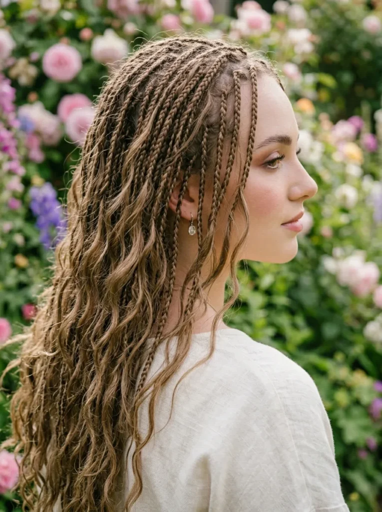 Boho Micro Braids