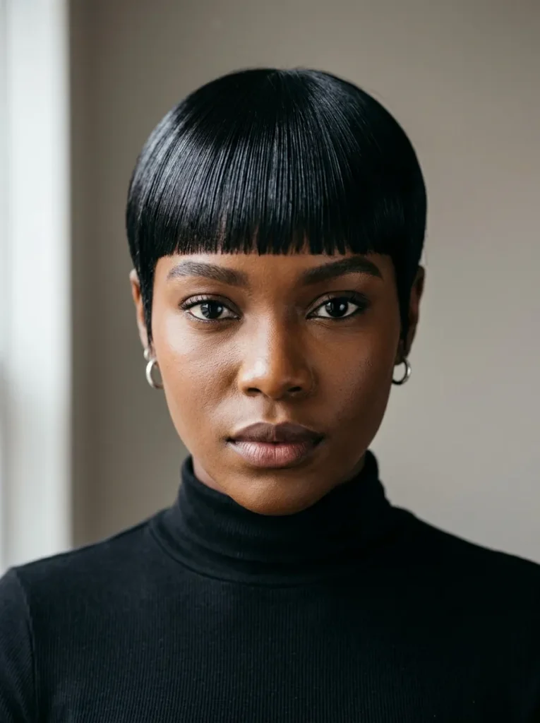 Bold Blunt Pixie