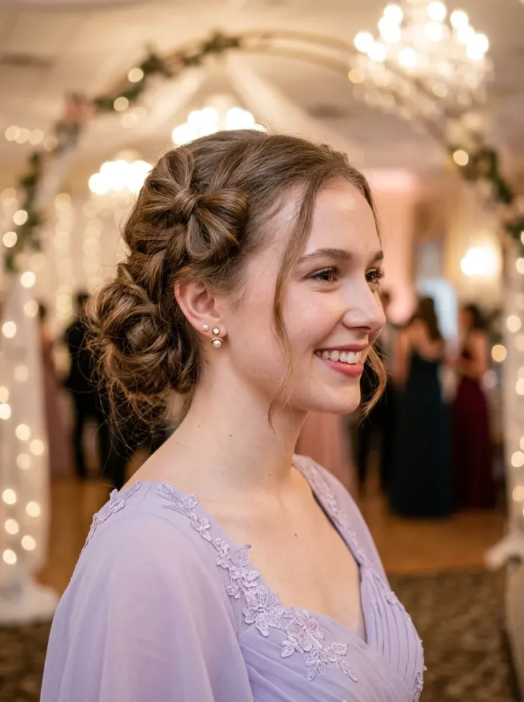 Bow Accent Updo
