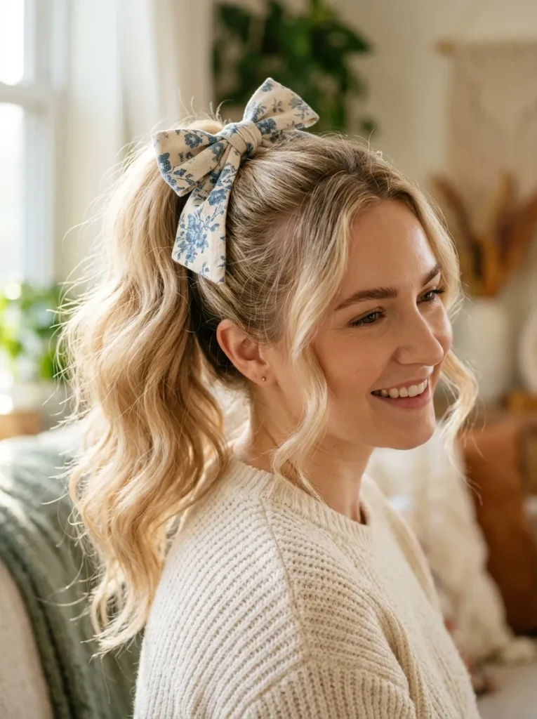 Bow Ponytail