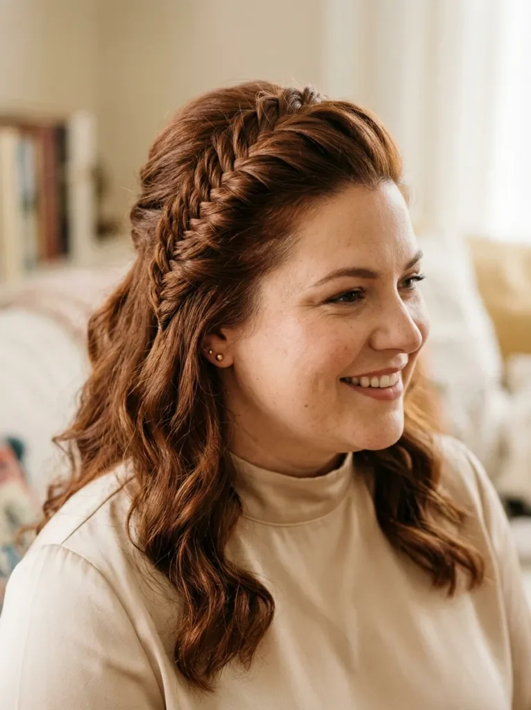 Braided Half Updo