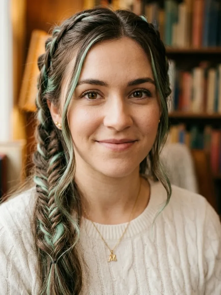 Braided Mint Accents