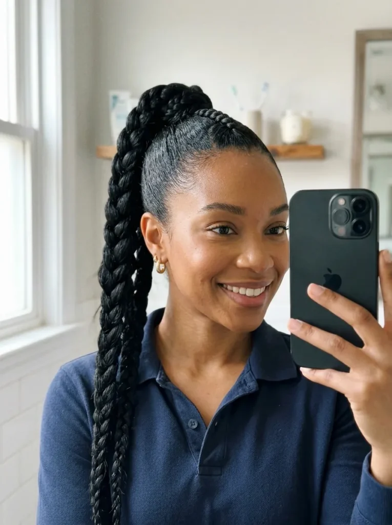Braided Ponytail