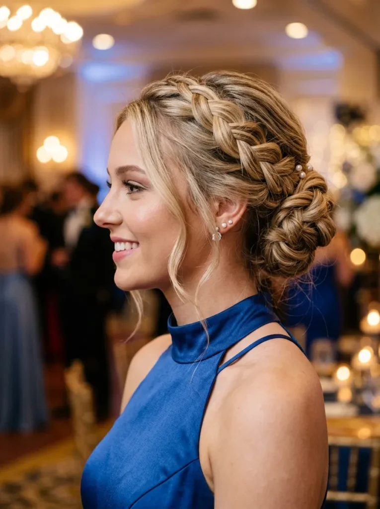 Braided Prom Updo