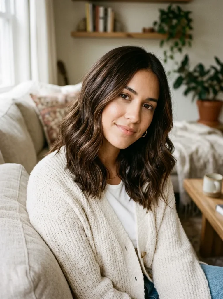 Brown Chocolate Hair Lob