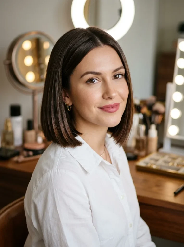 Brown Hair Colors Chocolate Bob