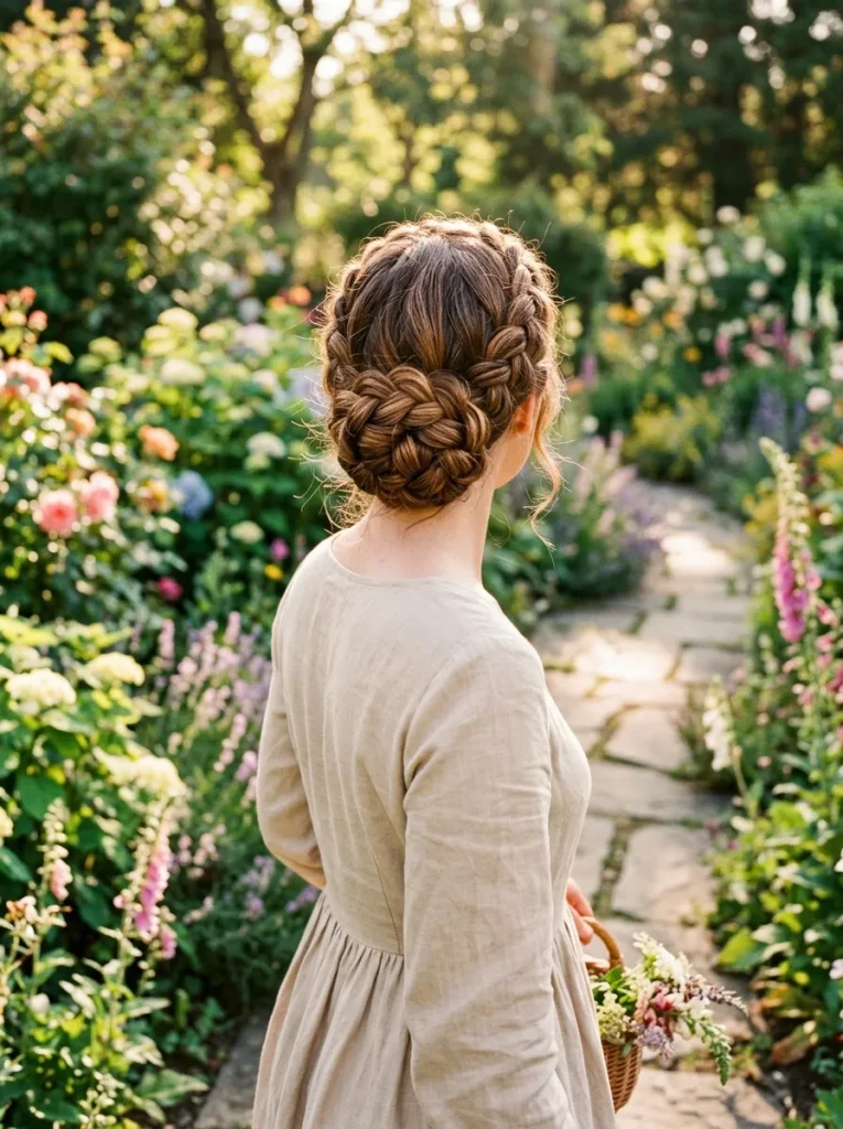 Brown Sugar Braided Bun