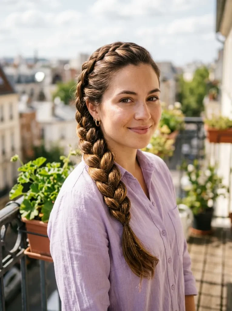 Brown Sugar French Braid