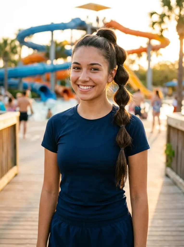Bubble Braid Ponytail
