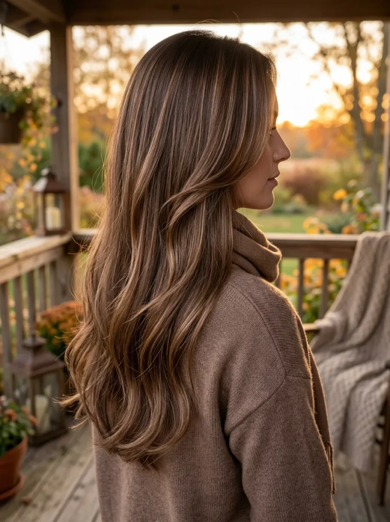Candlelit Mocha Long Hair