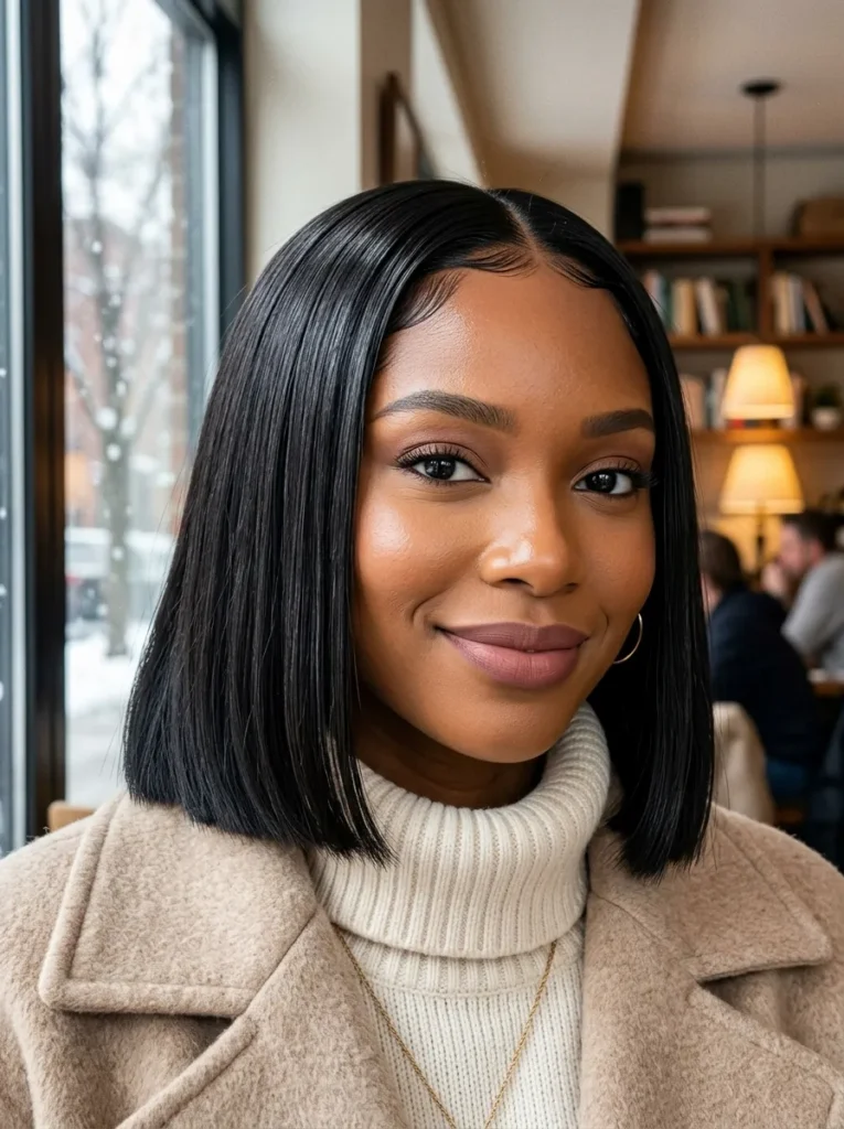 Chic Blunt Bob