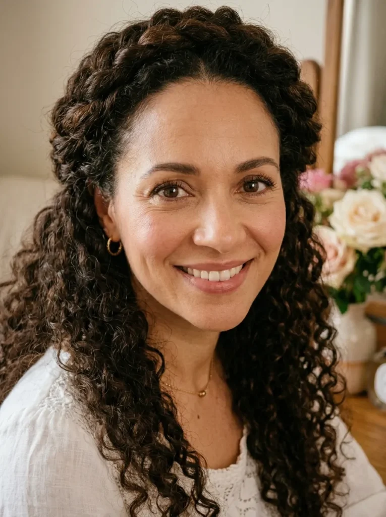 Chic Curly Crown Twist