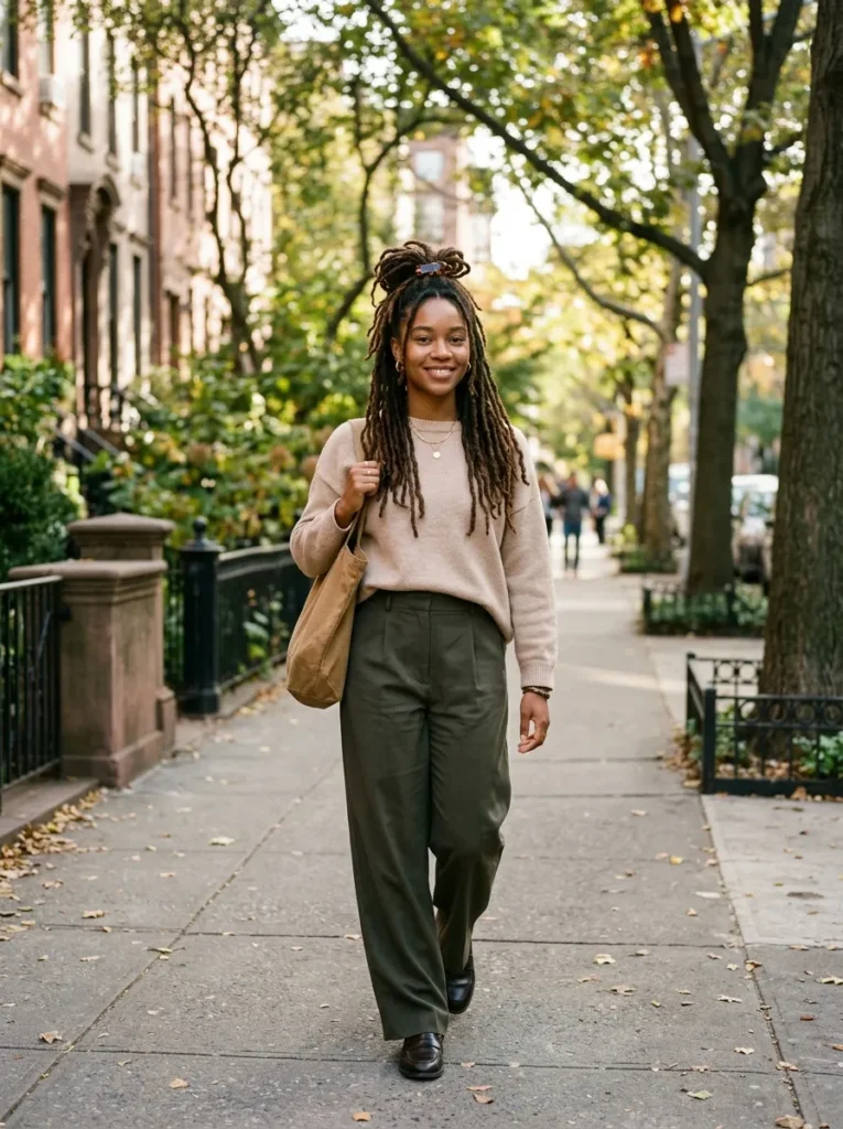 Chill Half-Up Dreads