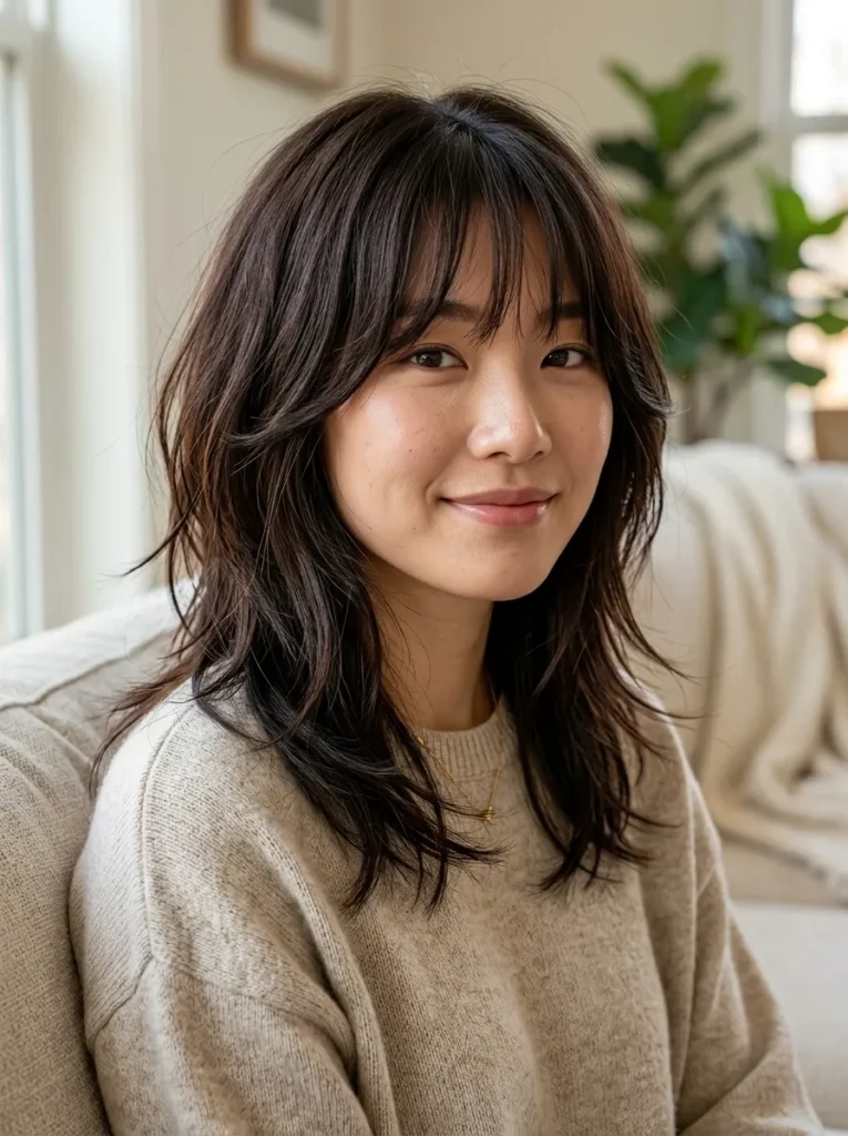 Choppy Ends Korean Cut