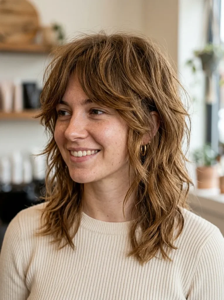 Choppy Shaggy Wolf Cut