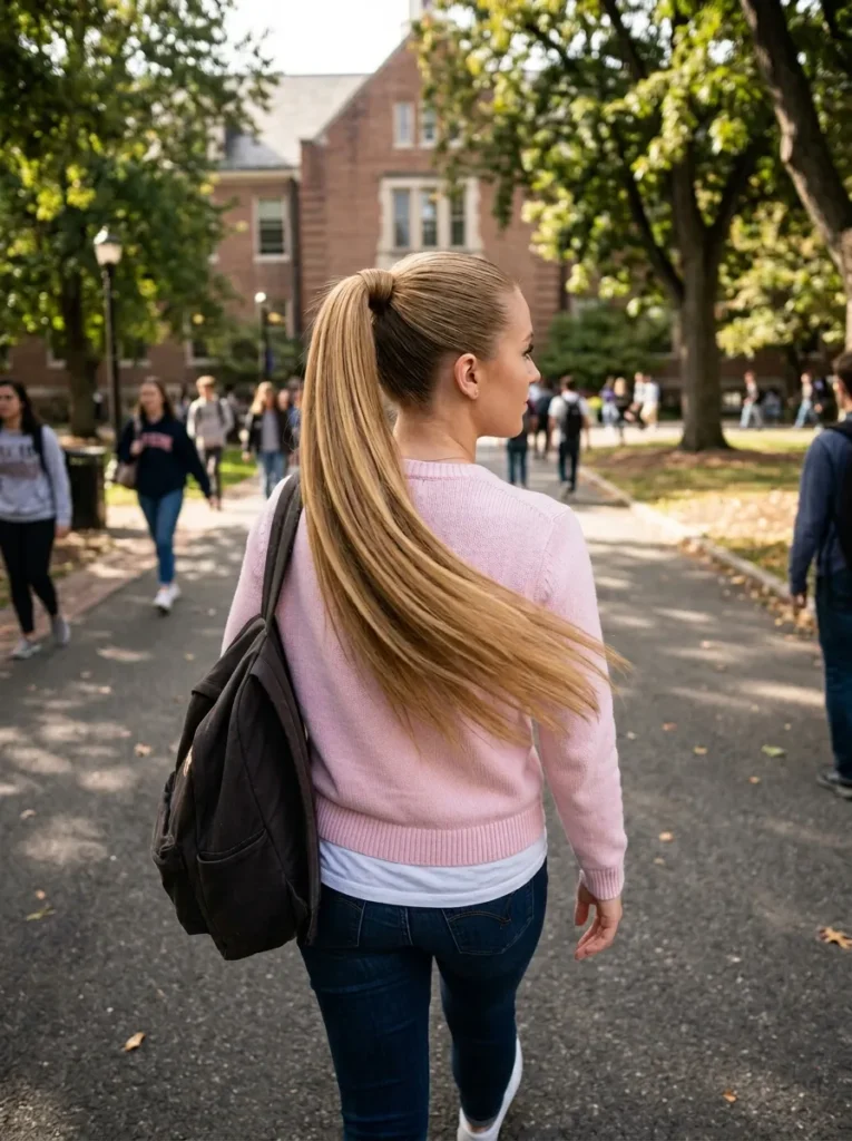 Classic High Ponytail