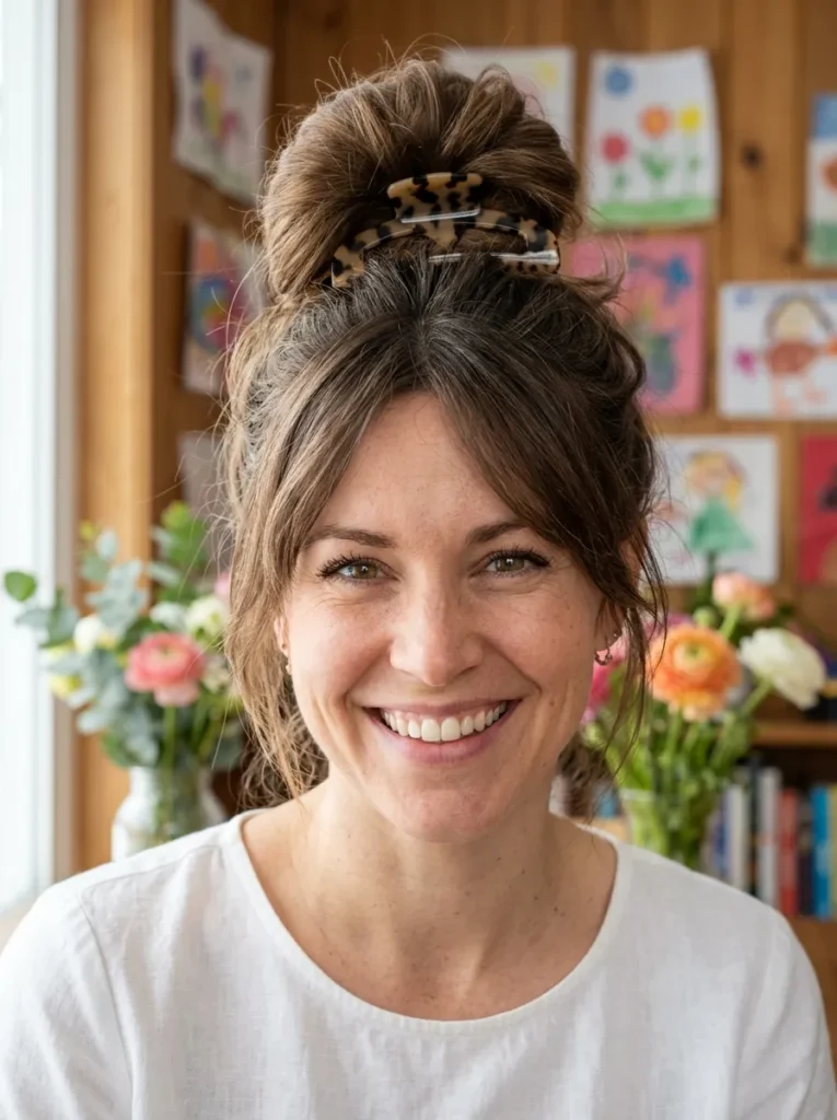 Claw Clip Top Knot