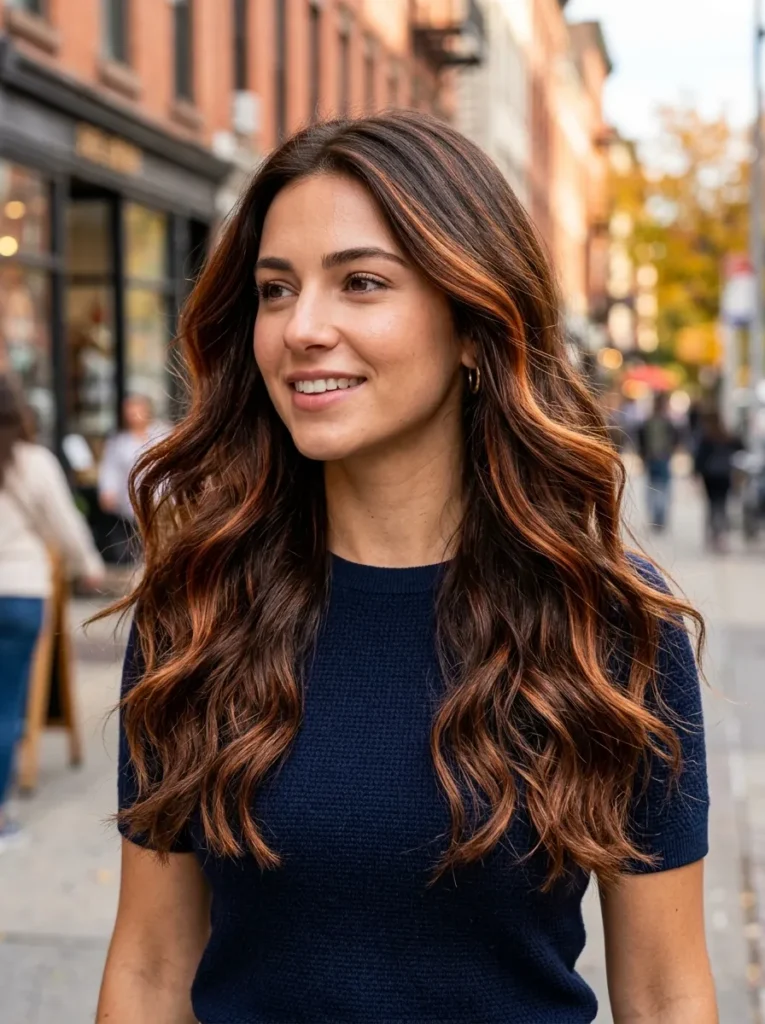 Copper Toned Highlights