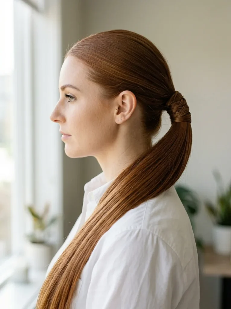 Criss Cross Ponytail