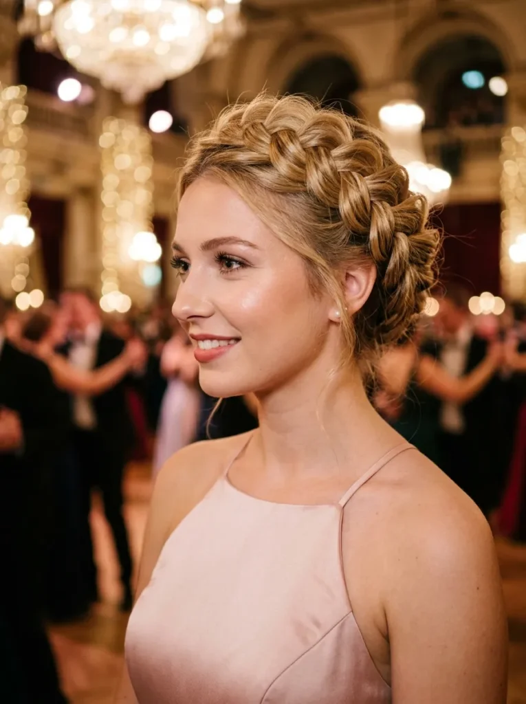 Crown Braid Updo