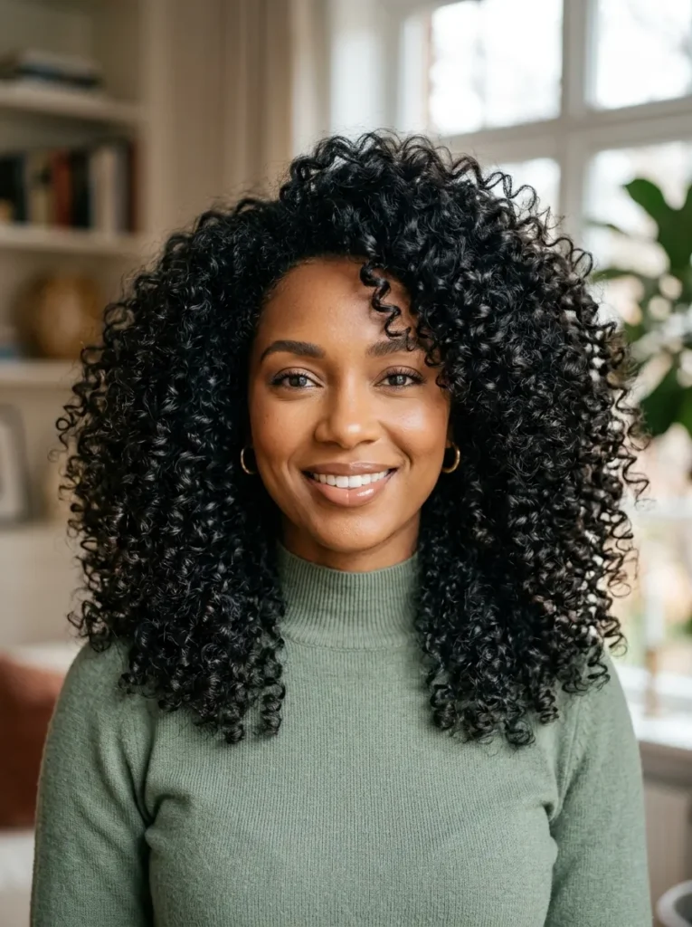 Curly Volume Blowout