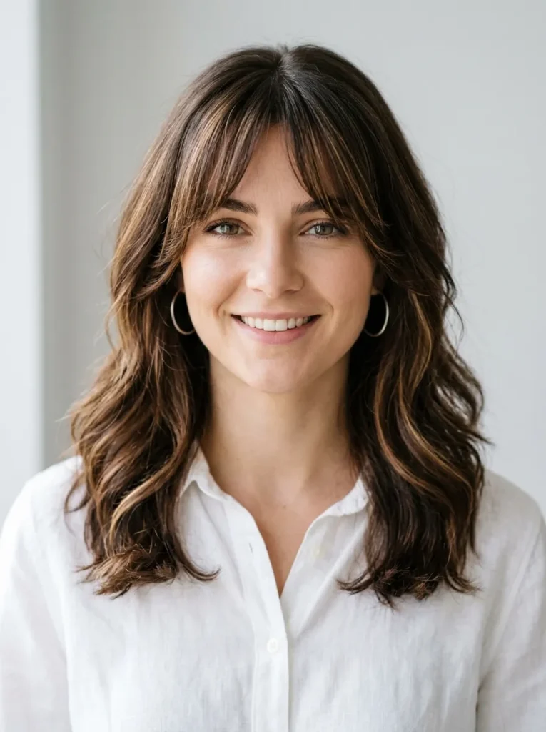 Curtain Bang Chocolate