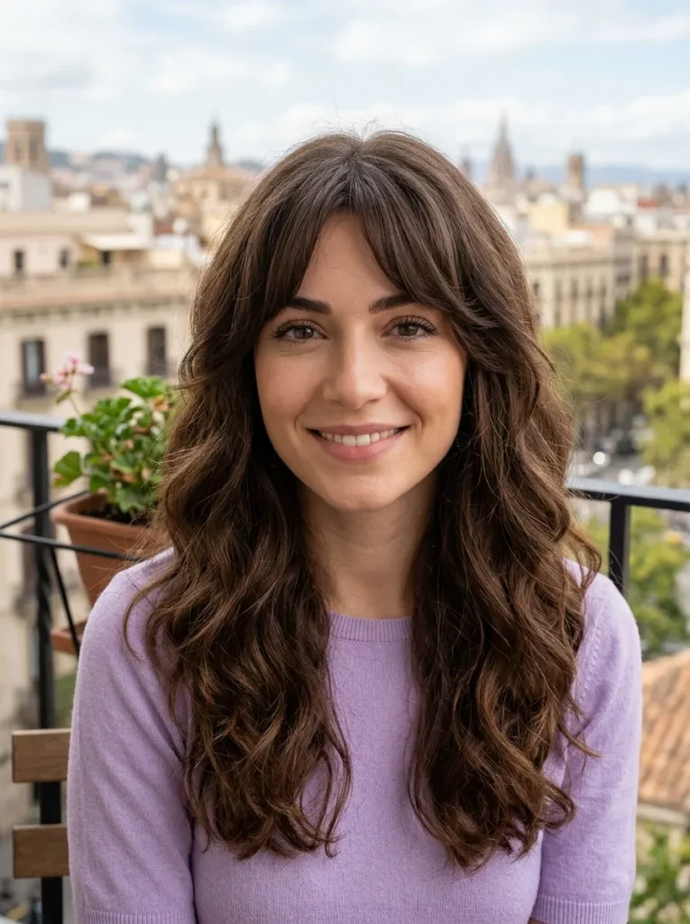 Curtain Bang Chocolate