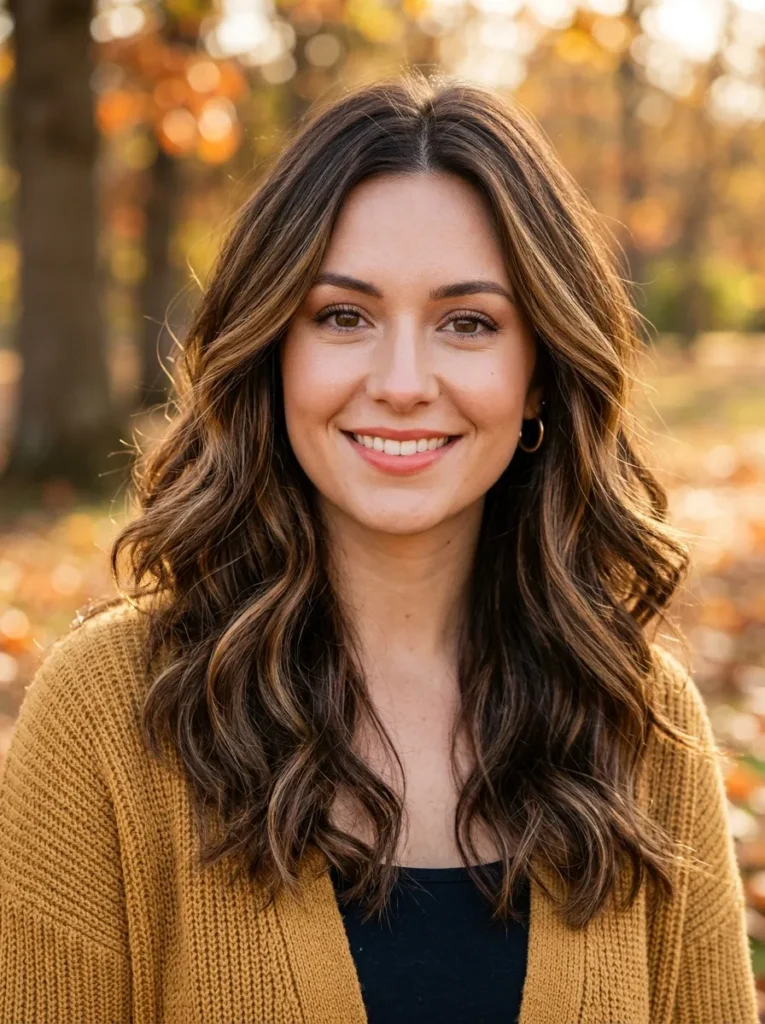 Deep Chestnut Balayage