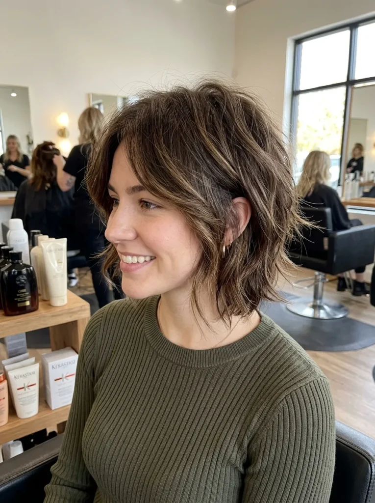 Dimensional Shaggy Wolf Bob