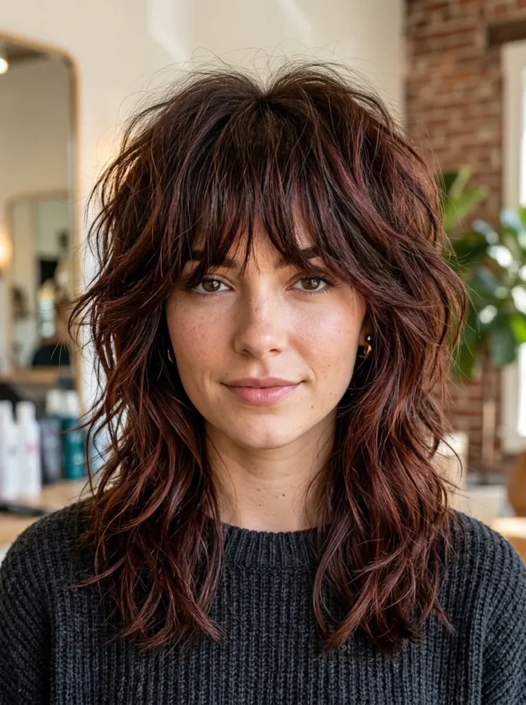 Dramatic Shaggy Wolf Cut