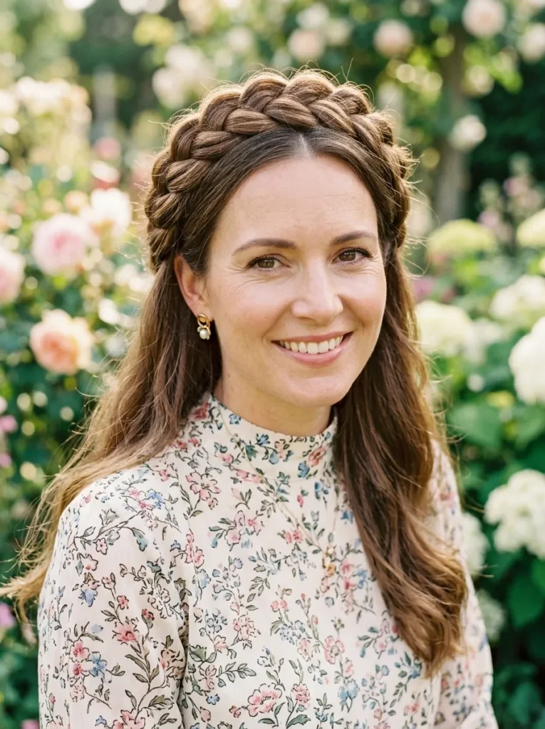 Dutch Braid Crown