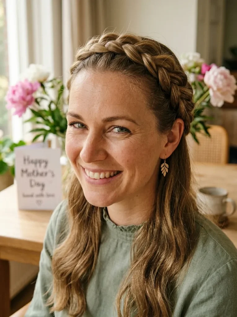 Dutch Braid Crown