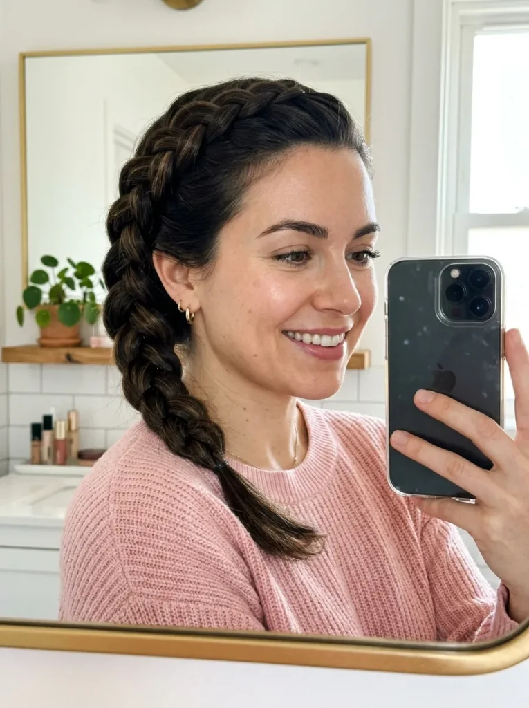 Easy Dutch Braid