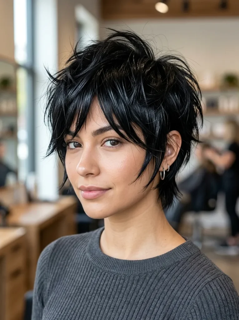 Edgy Pixie Wolf Cut