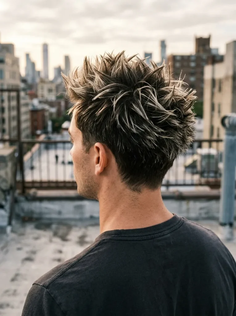 Edgy Spiky Highlights