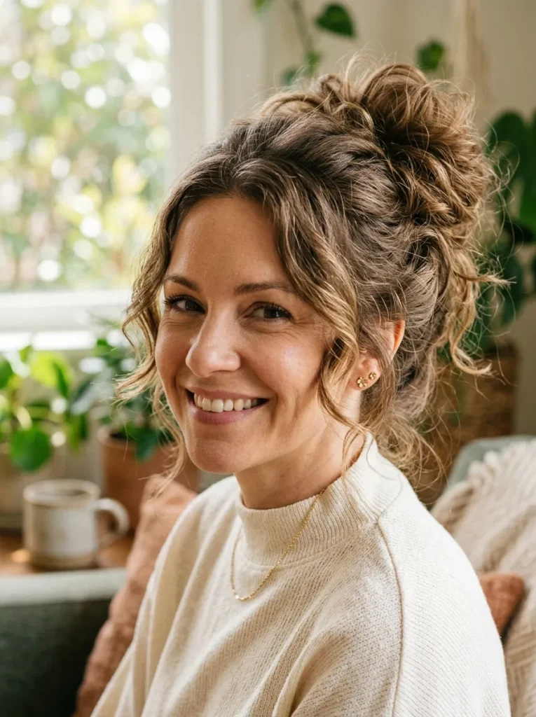 Effortless Messy Bun