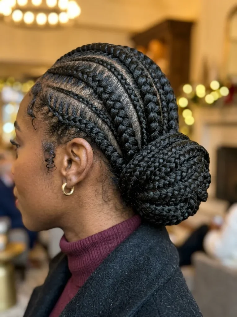 Elegant Braided Bun